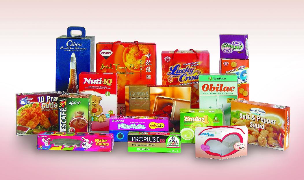 Sản phẩm in ấn bao bì hiện đại