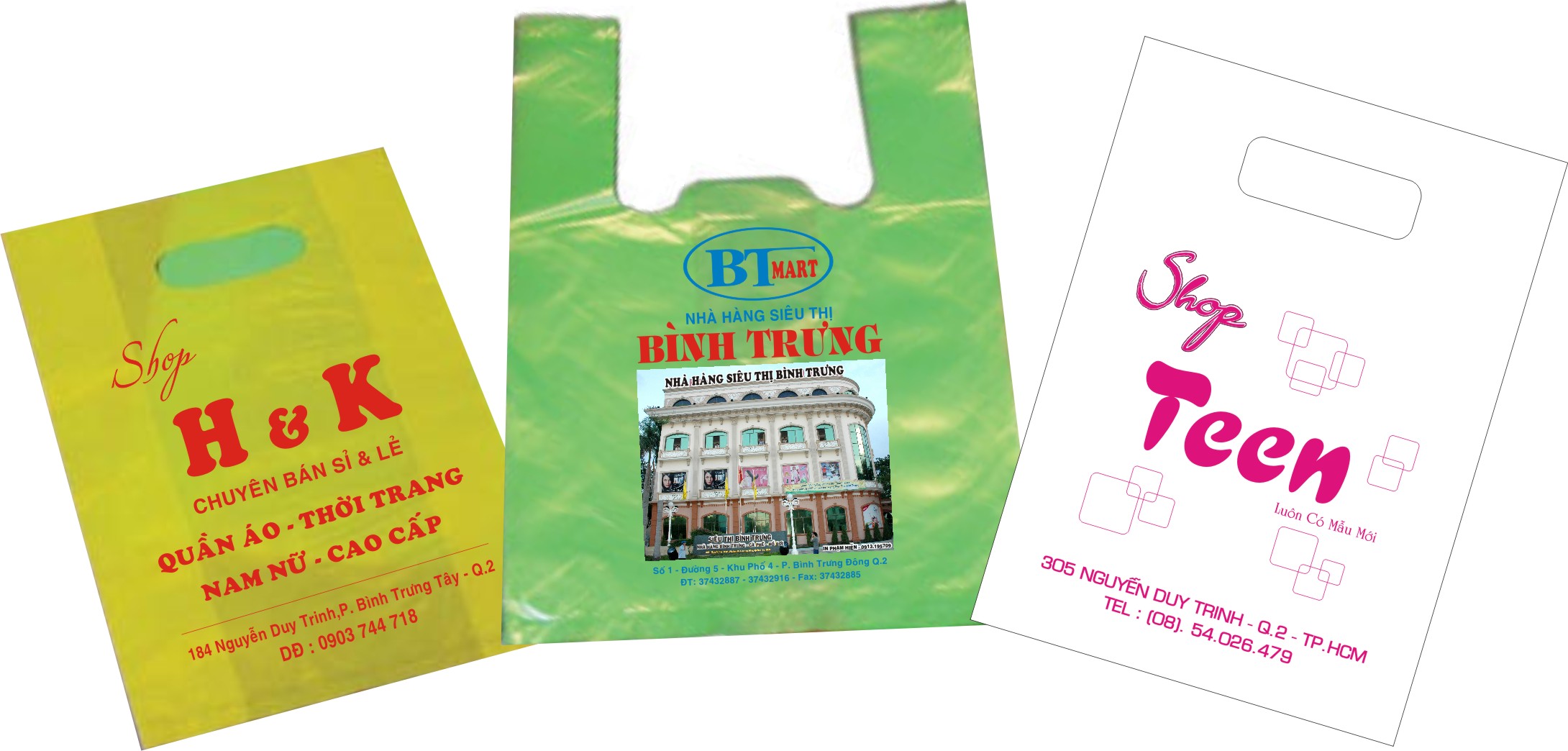 Bao bì nhựa PE khá phổ biến hiện nay