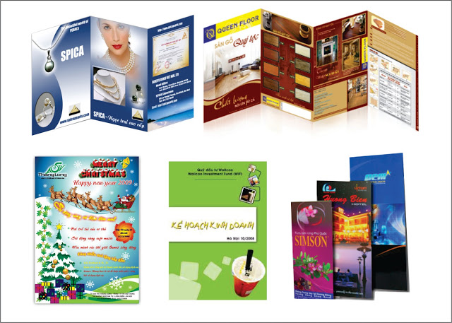 Chọn lựa những mẫu tờ rơi có hình thức ấn tượng nhất