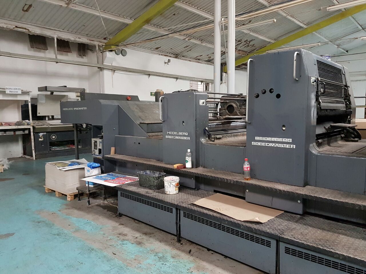 Máy in Offset HEIDELBERG SPEEDMASTER CD 102-6 + L